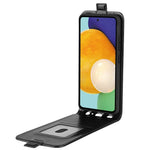 Per Samsung Galaxy A13 4G R64 Texture Custodia in pelle verticale a conchiglia con slot per schede e cornice per foto, For Samsung Galaxy A13 4G