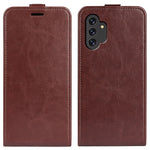 Per Samsung Galaxy A13 4G R64 Texture Custodia in pelle verticale a conchiglia con slot per schede e cornice per foto, For Samsung Galaxy A13 4G