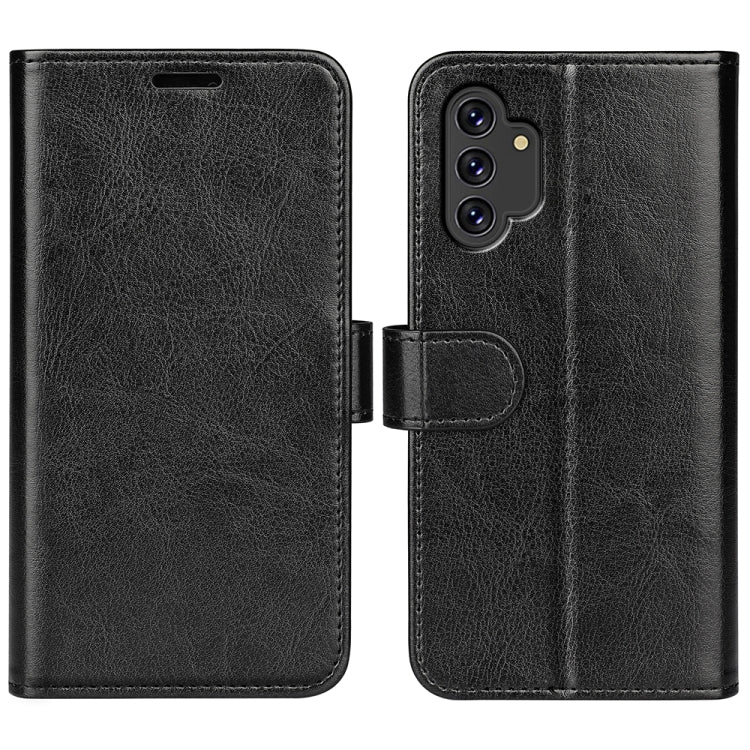 Per Samsung Galaxy A13 4G R64 Texture Custodia in pelle a vibrazione orizzontale con supporto e slot per schede e portafogli e cornice per foto, For Samsung Galaxy A13 4G