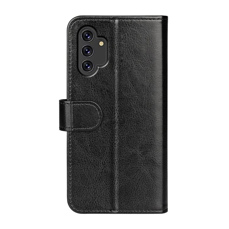 Per Samsung Galaxy A13 4G R64 Texture Custodia in pelle a vibrazione orizzontale con supporto e slot per schede e portafogli e cornice per foto, For Samsung Galaxy A13 4G