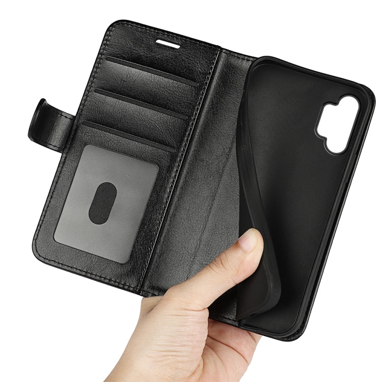 Per Samsung Galaxy A13 4G R64 Texture Custodia in pelle a vibrazione orizzontale con supporto e slot per schede e portafogli e cornice per foto, For Samsung Galaxy A13 4G