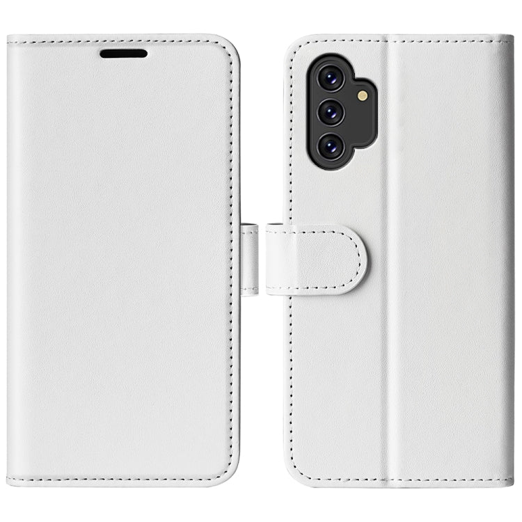 Per Samsung Galaxy A13 4G R64 Texture Custodia in pelle a vibrazione orizzontale con supporto e slot per schede e portafogli e cornice per foto, For Samsung Galaxy A13 4G