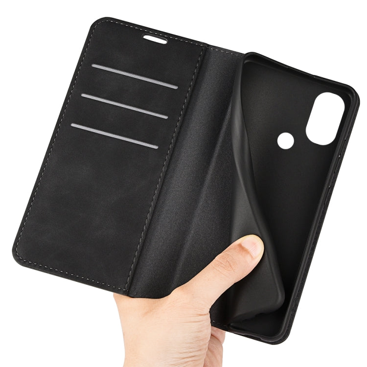 Custodia in pelle magnetica retro-pelle per Samsung Galaxy A03 da 164 mm con supporto, slot per schede e portafoglio, For Samsung Galaxy A03 164mm