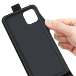 Per Samsung Galaxy A03 166mm R64 Texture Custodia in pelle verticale con slot per schede e cornice per foto, For Samsung Galaxy A03 166mm