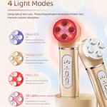 Massaggiatore viso EMS RF 3 livelli uso domestico