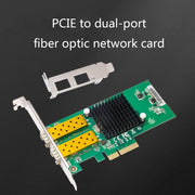 Scheda di rete in fibra ottica da PCIE Ethernet a doppia porta da 1000 Mbps