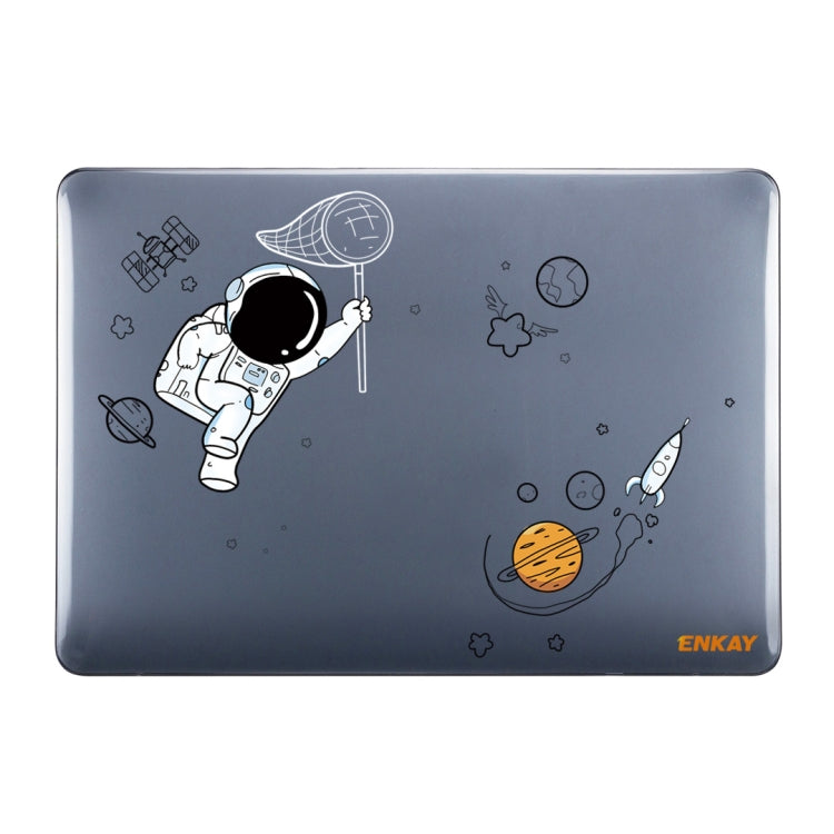 ENKAY Spaceman Pattern Laotop Custodia protettiva in cristallo per MacBook Pro 14,2 pollici A2442 (2021), For MacBook Pro 14.2 inch A2442 2021/A2779 2023, For MacBook Pro 14.2 inch A2442 2021/A2779 2023/14 inch A3434 2025 (M5)
