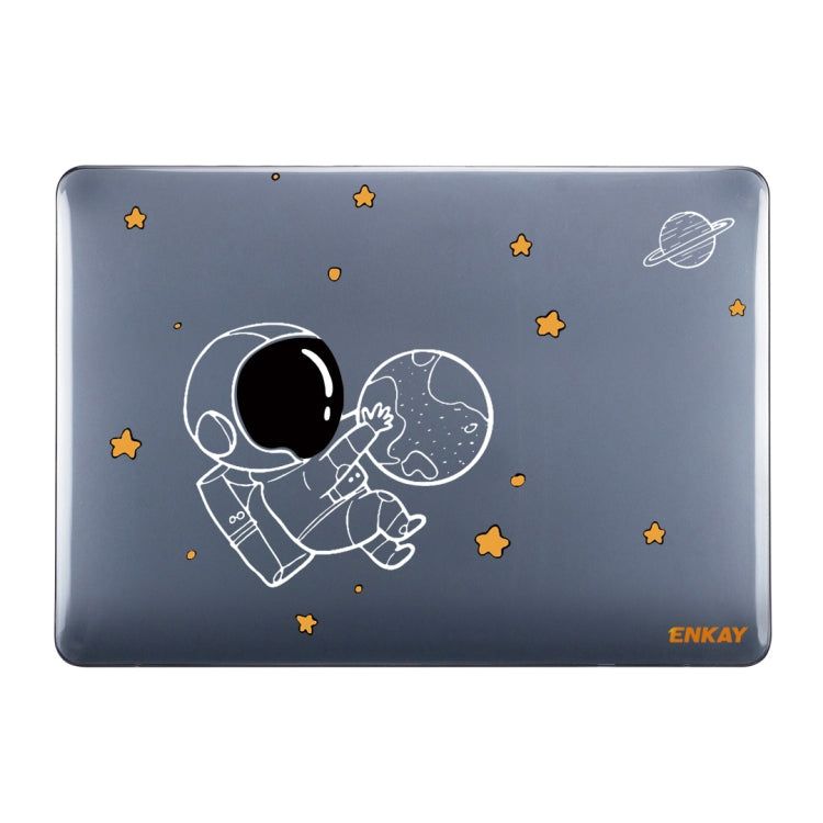 ENKAY Spaceman Pattern Laotop Custodia protettiva in cristallo per MacBook Pro 14,2 pollici A2442 (2021), For MacBook Pro 14.2 inch A2442 2021/A2779 2023, For MacBook Pro 14.2 inch A2442 2021/A2779 2023/14 inch A3434 2025 (M5)