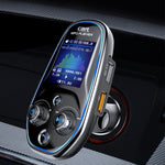 BT29 Schermo a colori per auto Lettore Mp3 multifunzionale Adattatore Bluetooth per scheda Aux Out multilingue, BT29