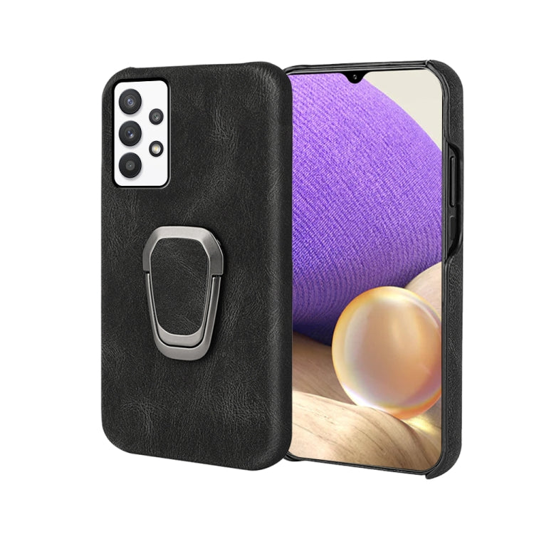 Custodia per telefono PU con supporto ad anello per Samsung Galaxy A32 5G / M32 5G, For Samsung Galaxy A32 5G