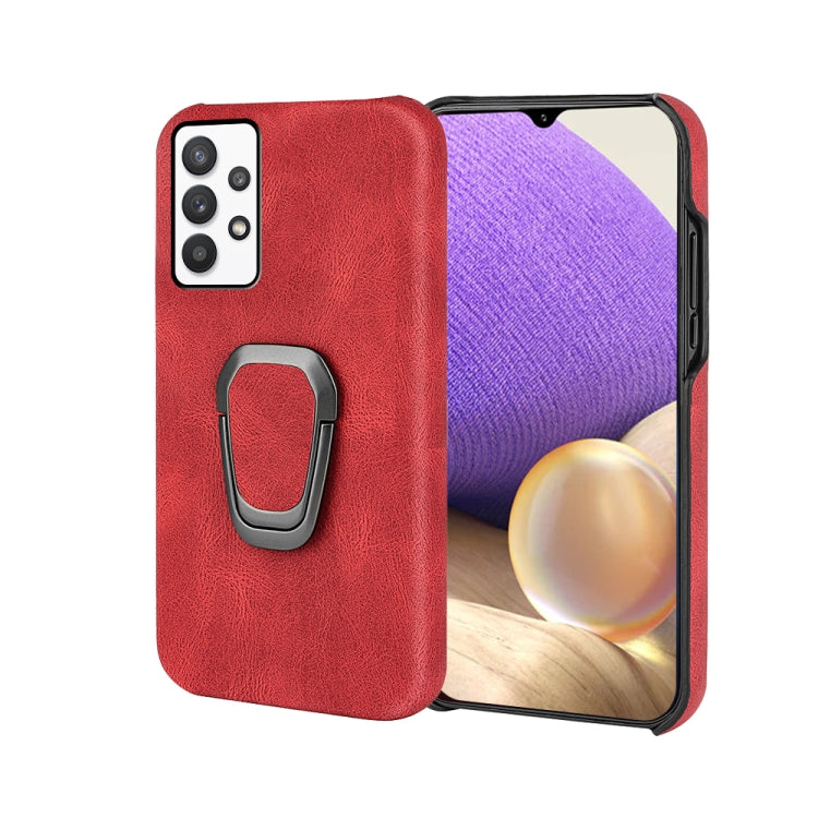 Custodia per telefono PU con supporto ad anello per Samsung Galaxy A32 5G / M32 5G, For Samsung Galaxy A32 5G