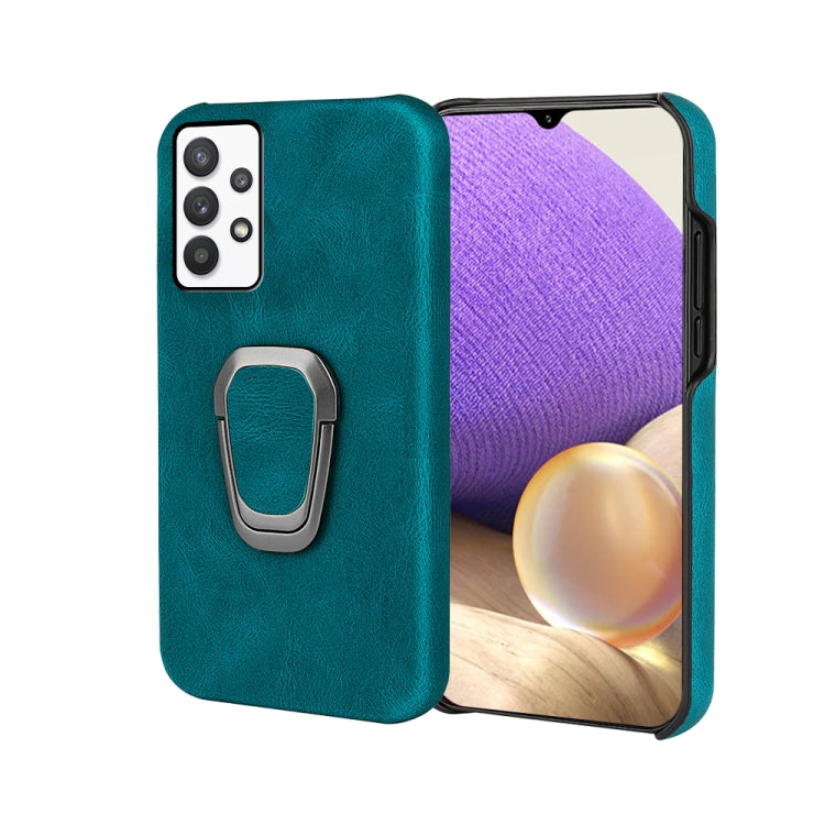 Custodia per telefono PU con supporto ad anello per Samsung Galaxy A32 5G / M32 5G, For Samsung Galaxy A32 5G