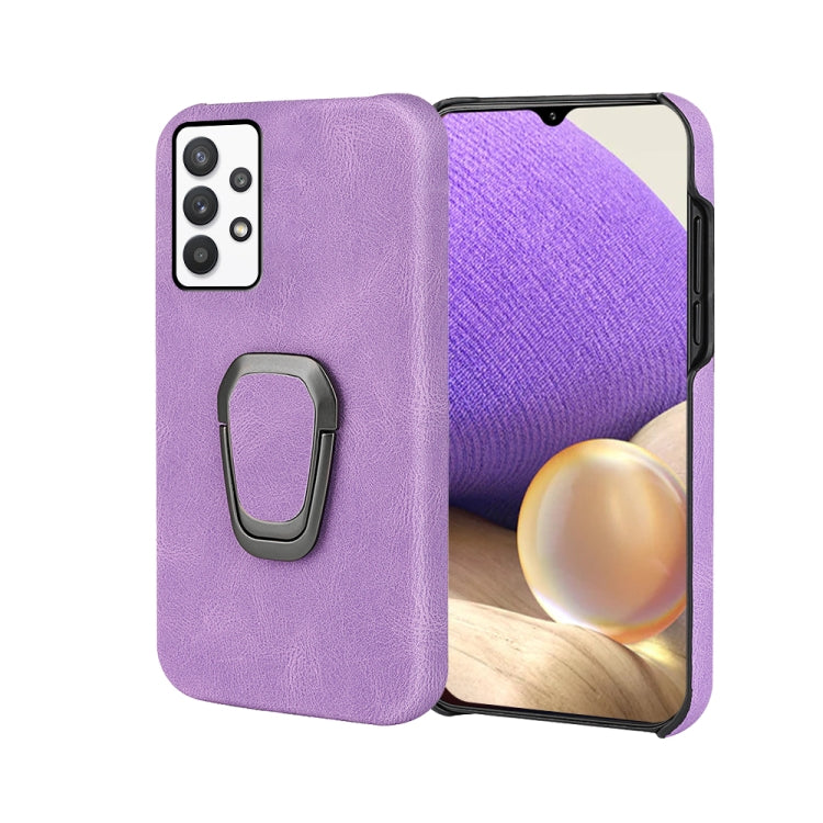 Custodia per telefono PU con supporto ad anello per Samsung Galaxy A32 5G / M32 5G, For Samsung Galaxy A32 5G