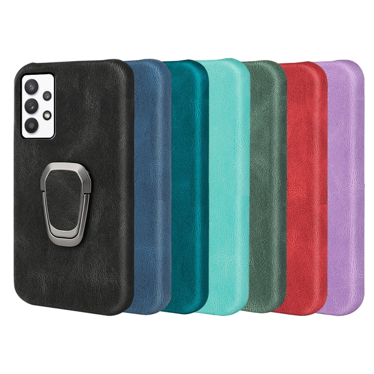 Custodia per telefono PU con supporto ad anello per Samsung Galaxy A32 5G / M32 5G, For Samsung Galaxy A32 5G
