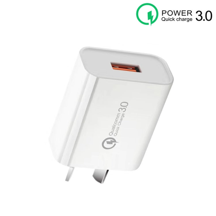 Caricabatterie rapido USB 3A CA-25 QC3.0 per telefono cellulare, spina AU, AU Plug