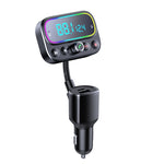 T67 Bluetooth 5.0 Lettore musicale MP3 per auto Trasmettitore modulatore FM Adattatore AUX wireless Vivavoce, T67