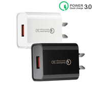 Caricabatterie rapido USB 3A CA-25 QC3.0 con cavo dati da USB a micro USB, spina AU, AU Plug + Micro USB Cable
