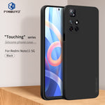 PINWUYO Custodia per telefono in silicone liquido TPU, For Xiaomi Redmi Note 11 / Poco M4 Pro 5G, For Xiaomi Redmi Note 11 Pro / 11 Pro+, For Xiaomi Civi, For Huawei nova 9, For Huawei nova 9 Pro, For OnePlus 9RT 5G, For vivo S10e 5G