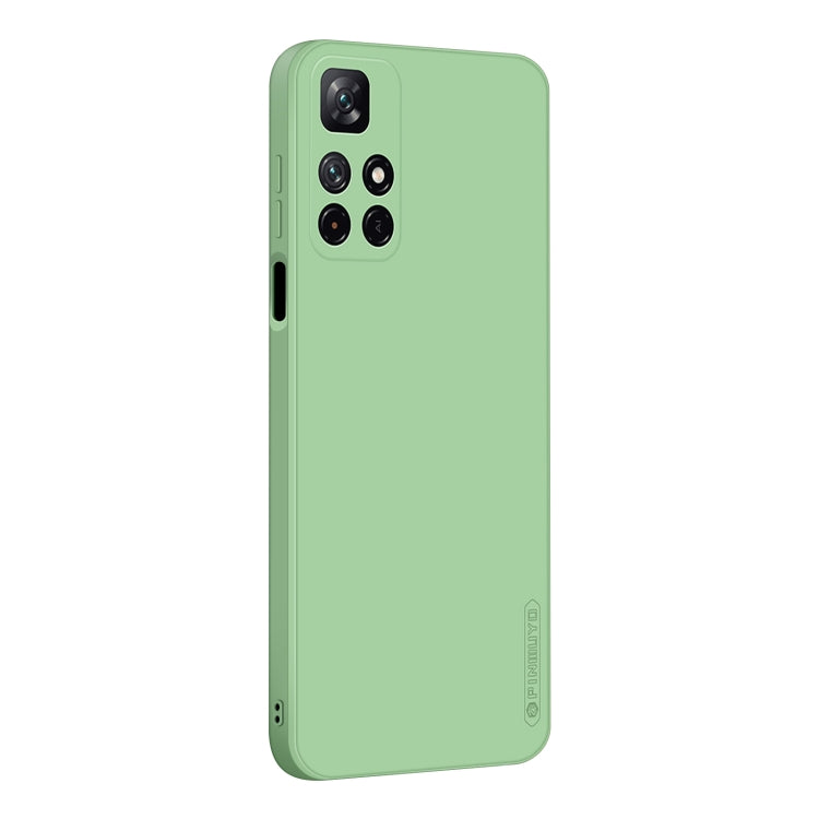 PINWUYO Custodia per telefono in silicone liquido TPU, For Xiaomi Redmi Note 11 / Poco M4 Pro 5G, For Xiaomi Redmi Note 11 Pro / 11 Pro+, For Xiaomi Civi, For Huawei nova 9, For Huawei nova 9 Pro, For OnePlus 9RT 5G, For vivo S10e 5G