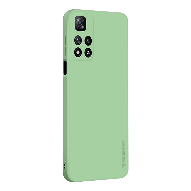 PINWUYO Custodia per telefono in silicone liquido TPU, For Xiaomi Redmi Note 11 / Poco M4 Pro 5G, For Xiaomi Redmi Note 11 Pro / 11 Pro+, For Xiaomi Civi, For Huawei nova 9, For Huawei nova 9 Pro, For OnePlus 9RT 5G, For vivo S10e 5G