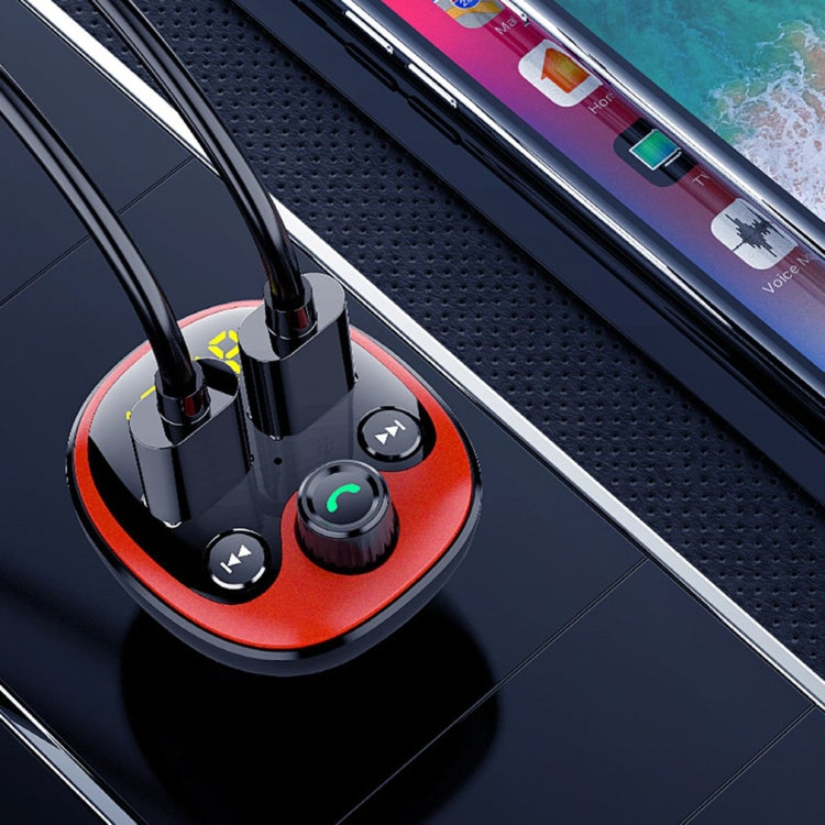 BT21 Trasmettitore FM Bluetooth per auto Lettore MP3 Trasmettitore FM wireless Caricatore rapido, BT21
