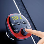 BT21 Trasmettitore FM Bluetooth per auto Lettore MP3 Trasmettitore FM wireless Caricatore rapido, BT21