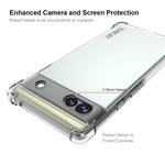 Custodia TPU trasparente per Google Pixel 6a