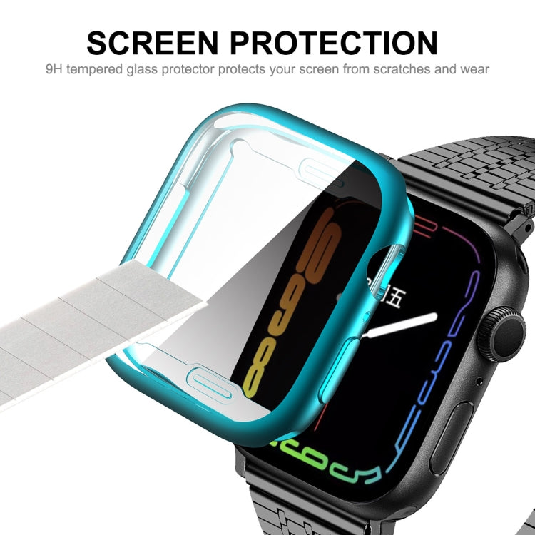 Custodia in TPU elettrolitico ENKAY Hat-Prince, For Apple Watch Series 9 / 8 / 7 41mm, For Apple Watch Series 9 / 8 / 7 45mm