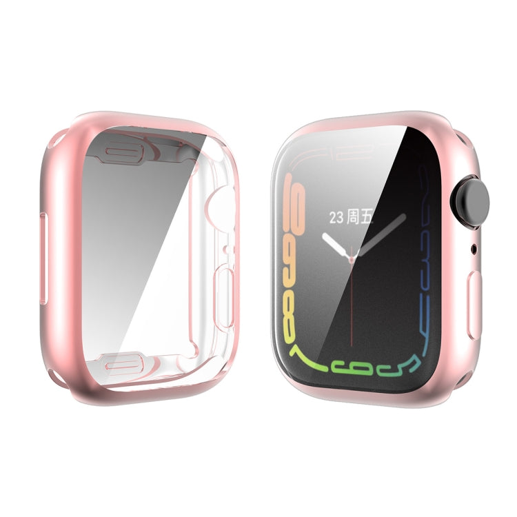 Custodia in TPU elettrolitico ENKAY Hat-Prince, For Apple Watch Series 9 / 8 / 7 41mm, For Apple Watch Series 9 / 8 / 7 45mm