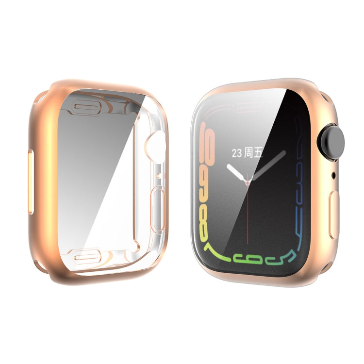 Custodia in TPU elettrolitico ENKAY Hat-Prince, For Apple Watch Series 9 / 8 / 7 41mm, For Apple Watch Series 9 / 8 / 7 45mm