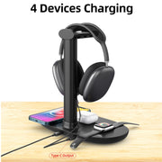 Caricabatterie wireless 4 in 1 B-15A
