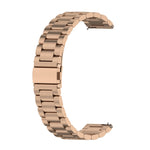 Cinturino in acciaio inossidabile a tre sfere, 22mm Three Flat Buckle For Huawei Watch GT Runner / Watch GT 3 46mm