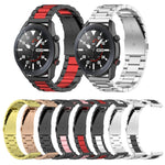Cinturino in acciaio inossidabile a tre sfere, 20mm Three Flat Buckle For Huawei watch GT 3 42mm / Watch GT 2 42mm