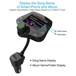 Lettore MP3 Bluetooth per auto G24 con trasmettitore FM wireless, G24
