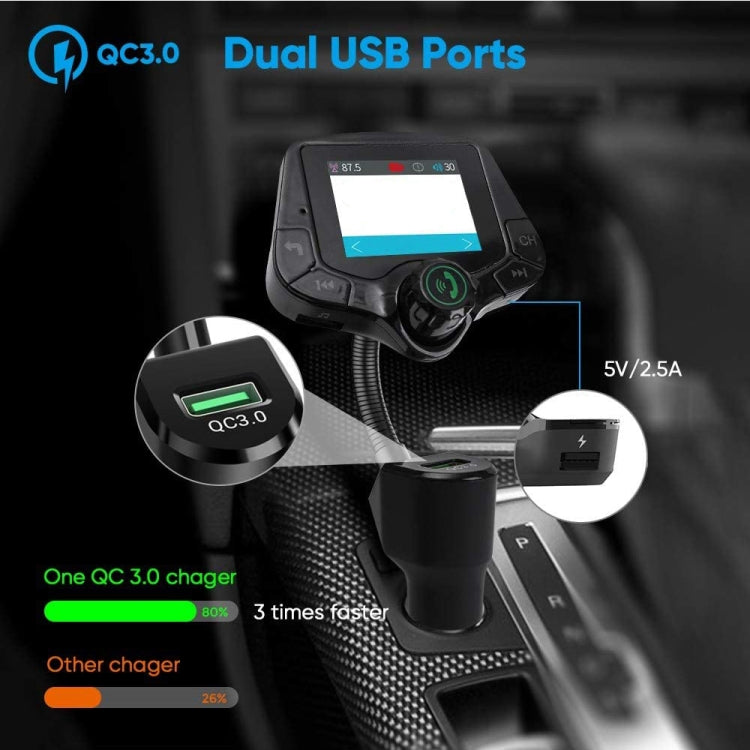 Lettore MP3 Bluetooth per auto G24 con trasmettitore FM wireless, G24