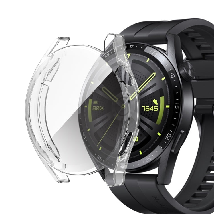 Custodia in TPU completamente circondata con pellicola protettiva, For Huawei Watch GT 3 46mm, For Huawei Watch GT 3 42mm