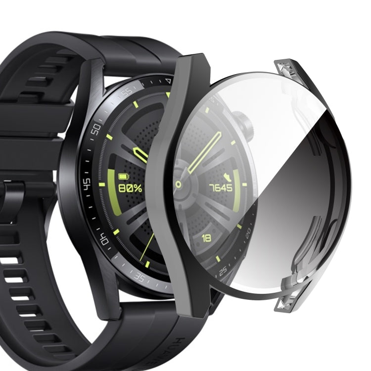 Custodia in TPU completamente circondata con pellicola protettiva, For Huawei Watch GT 3 46mm, For Huawei Watch GT 3 42mm