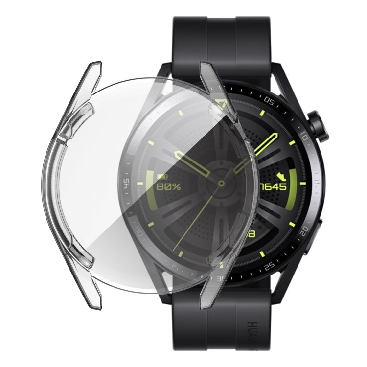 Custodia in TPU completamente circondata con pellicola protettiva, For Huawei Watch GT 3 46mm, For Huawei Watch GT 3 42mm