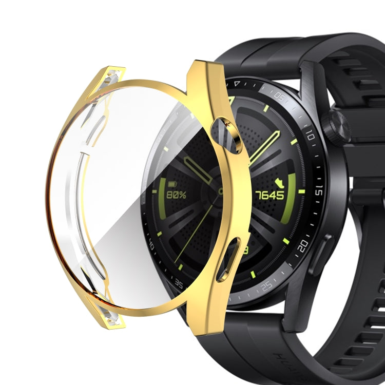 Custodia in TPU completamente circondata con pellicola protettiva, For Huawei Watch GT 3 46mm, For Huawei Watch GT 3 42mm