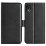 Custodia in pelle con fibbia magnetica a doppio lato per Samsung Galaxy A03 Core, For Samsung Galaxy A03 Core