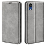 Custodia in pelle magnetica retro-pelle per Samsung Galaxy A03 Core, Black, Grey, Dark Blue, Pink, Red