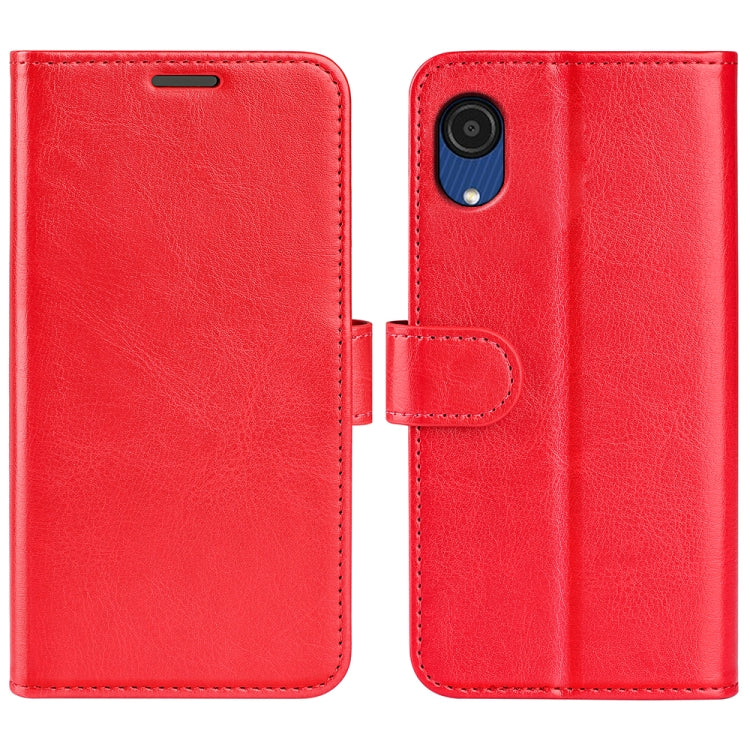 Per Samsung Galaxy A03 Core R64 Texture Flip Custodia in pelle, For Samsung Galaxy A03 Core