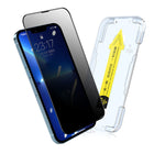 ENKAY Quick Stick Pellicola in vetro temperato anti-peeping, For iPhone 13 mini, For iPhone 13 / 13 Pro, For iPhone 13 Pro Max