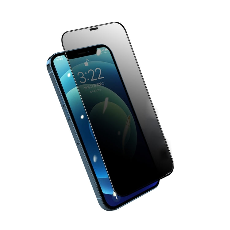 ENKAY Quick Stick Pellicola in vetro temperato anti-peeping, For iPhone 12 mini, For iPhone 12 / 12 Pro, For iPhone 12 Pro Max