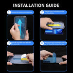 ENKAY Quick Stick Pellicola in vetro temperato anti-peeping, For iPhone 12 mini, For iPhone 12 / 12 Pro, For iPhone 12 Pro Max