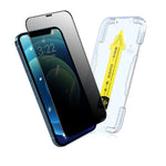 ENKAY Quick Stick Pellicola in vetro temperato anti-peeping, For iPhone 12 mini, For iPhone 12 / 12 Pro, For iPhone 12 Pro Max
