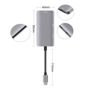 Adattatore HUB per lettura dati 5 in 1 con scheda SD/TF/CF, doppie porte USB 3.0, Dual USB3.0+SD / TF / CF Card