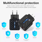Caricabatterie USB PD3.0 20W con cavo Micro USB 1m