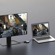 Adattatore 3 in 1 da USB a HDMI/VGA/HUB audio
