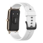 Cinturino morbido in silicone solido, For Huawei Watch Fit mini